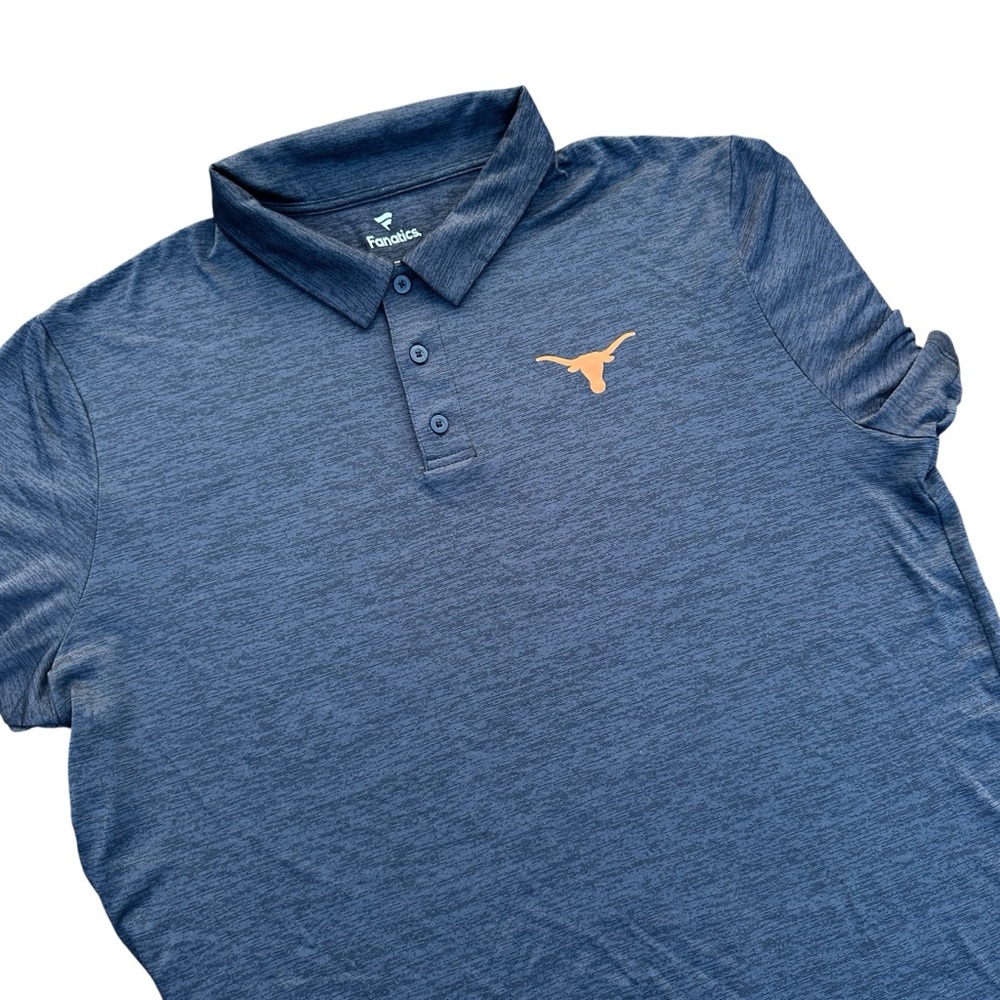 Fanatics Men's Texas Longhorns polo excellent preowned size XXL - Picture 1 of 6
